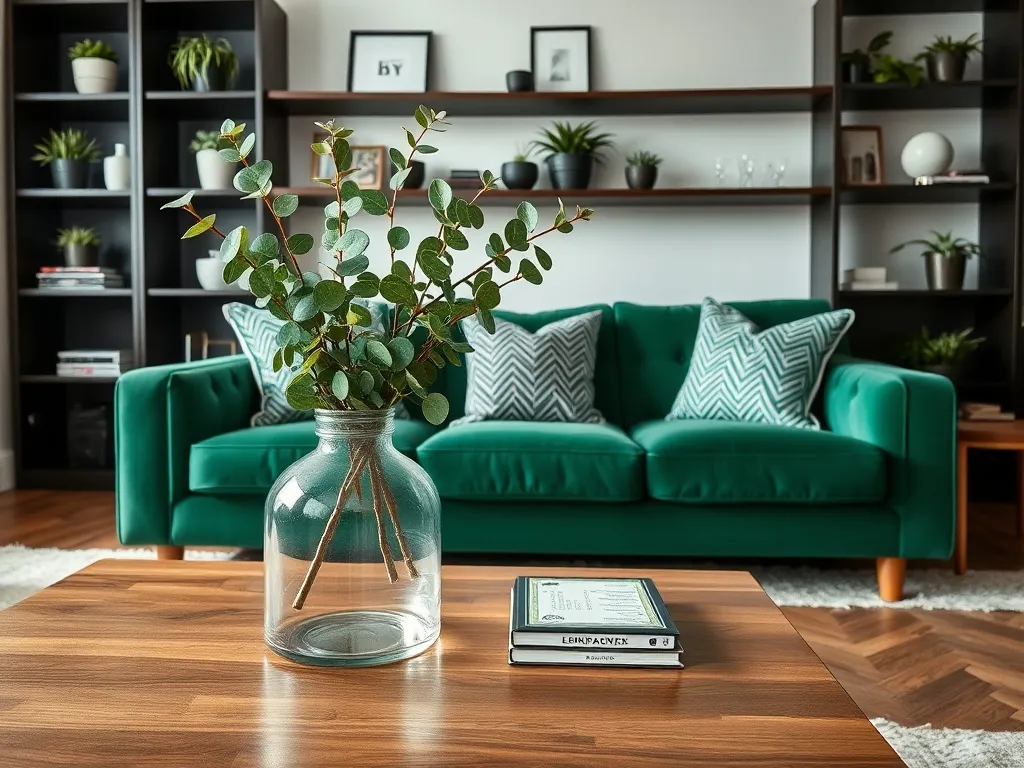 Z czym łączyć butelkową zieleń we wnętrzach? Oto najlepsze pomysły!