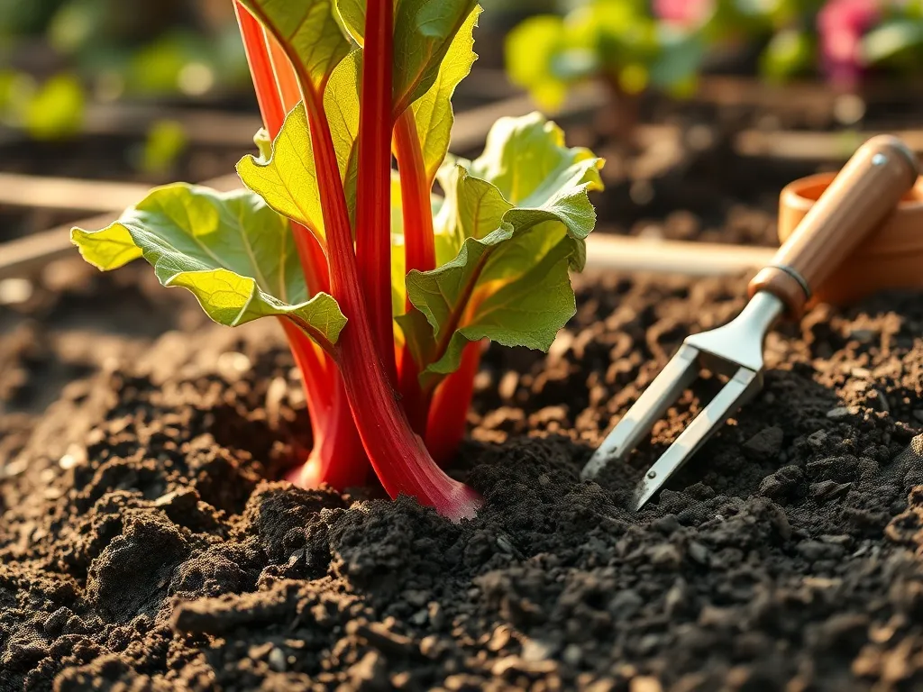 Jak sadzić rabarbar?