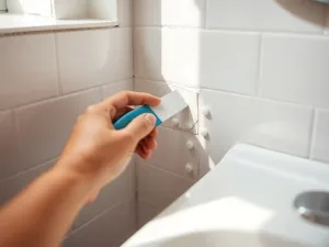 Chromowa bateria kuchenna, z której kapie woda do zlewu, ilustrująca problem nieszczelnego kranu.